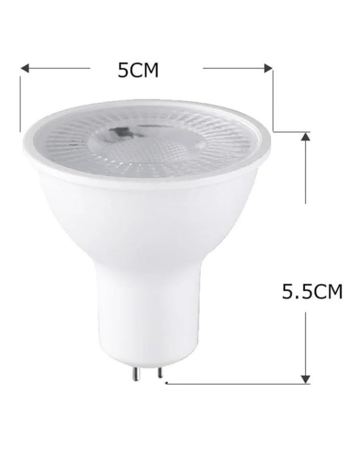 Set of 10 LED Spot Lights – Energy-Saving Indoor Lighting – Light Color Options (Cool White or Warm White) – Long Lifespan – Eye-Friendly Illumination - Image 2