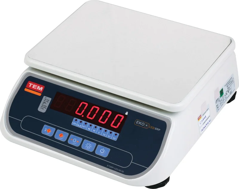 Tem Jul Srp LED Weighing Scale 30 kg