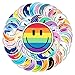 Wercokt 50PCS Smiling Face Stickers Cute Water Bottle Stickers for Kids for Teaching Rewards Notebooks Stationery Luggage Cartoon PVC Happy Sticker - Image 3