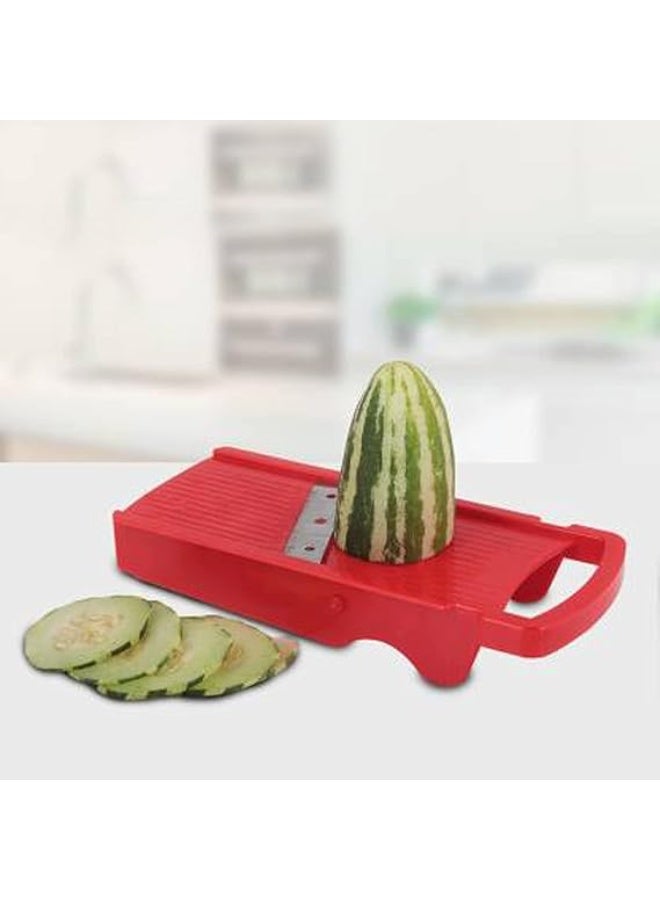 PROMASS Kitchen crafting Plastic Potato Onion Cucumber Carrot Slicer Vegetable & Fruit Cutter, chipper, Machine - Image 1