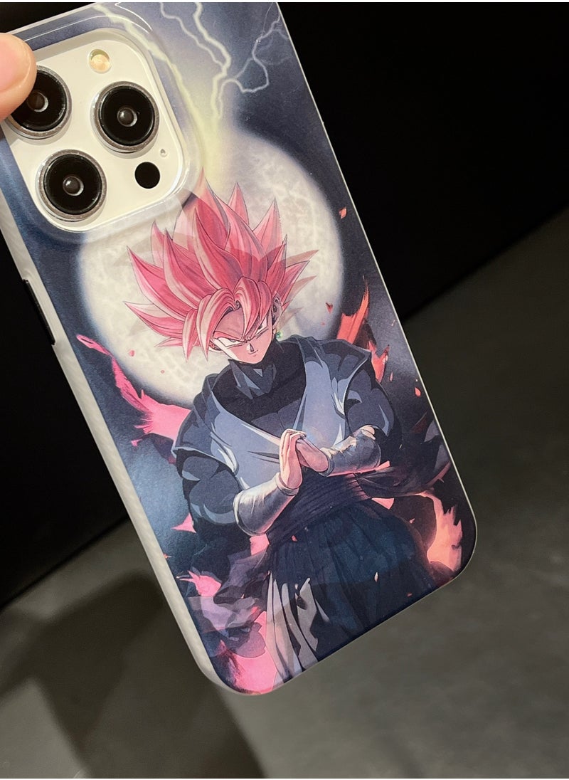 Color Fans - 3D Evolution Goku Series Case - iPhone 15 Pro Max - Image 1