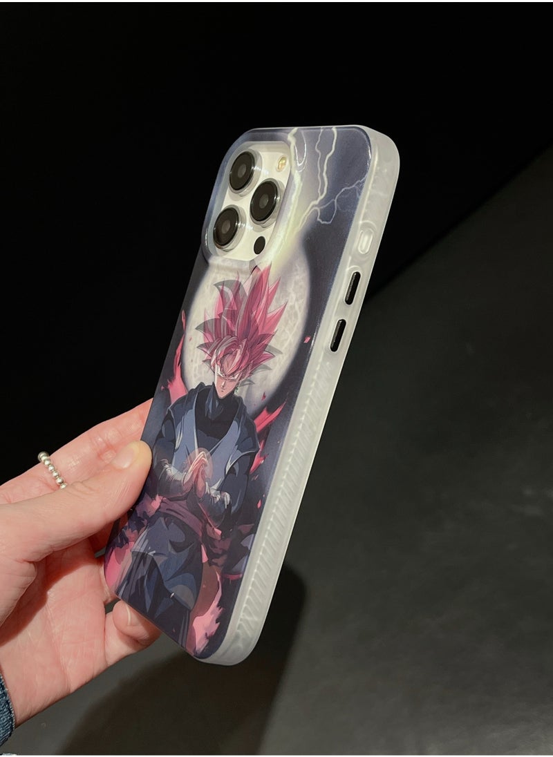 Color Fans - 3D Evolution Goku Series Case - iPhone 15 Pro Max - Image 1