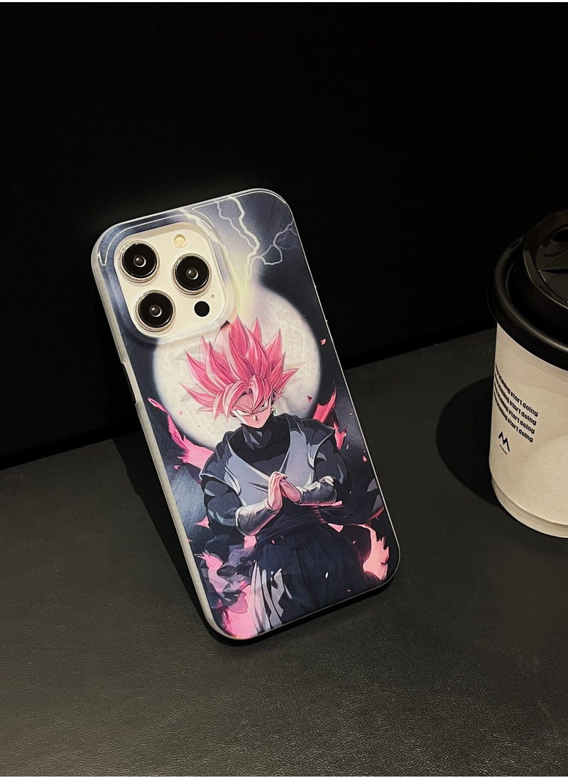 Color Fans - 3D Evolution Goku Series Case - iPhone 15 Pro Max - Image 1