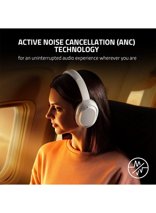 Wireless Low latency headphones - Active Noise Cancellation (ANC), Bluetooth 5.0-60 ms low latency, custom tuned 40mm driver, built-in microphone
