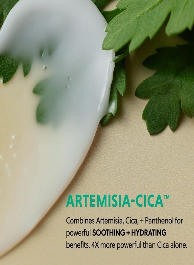 Hanyul Artemisia Soothing Gel Cream Moisturizer with Centella Asiatica and Niacinamide | Calming, Cooling, Hydrating, Vegan, Non-Comedogenic, Suitable for Sensitive & Acne-Prone Skin, 1.86 fl. oz. - Image 3