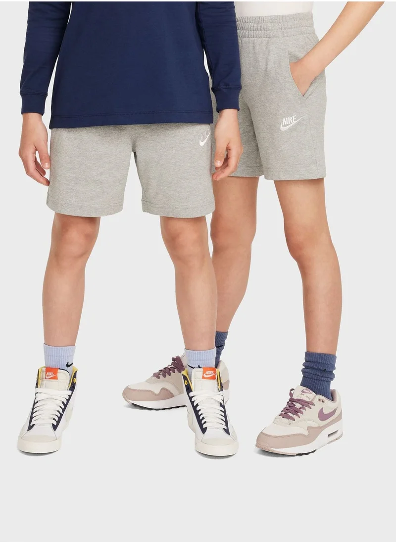 Nike Youth 6In Nsw Club Knitted Shorts