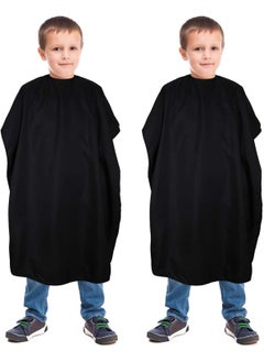 Geyoga 2 Pieces Kids Haircut Barber Cover Hair Salon Cape Waterproof Hair Cutting Cape 473 x 315 Inch Classic Pattern 