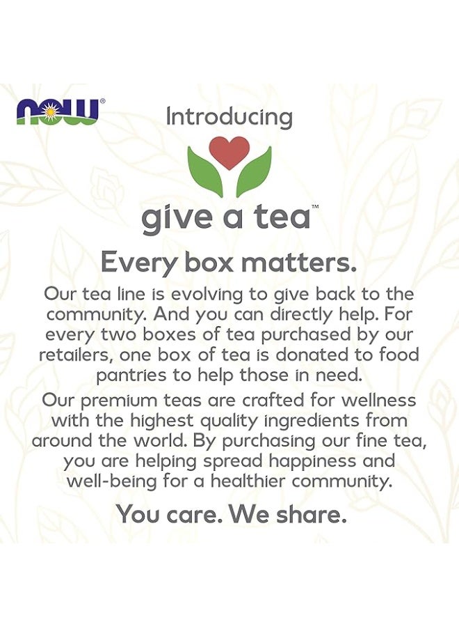 NOW Foods Organic Senna Tea – Natural Herbal Laxative, 24 Tea Bags - Image 5