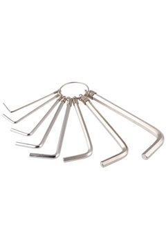 Y&D Torx Hex Key Allen Star Short Arm Wrench Keys Security End Holes Set of 8 Pieces for Home Maintenance DIY  - Image 1