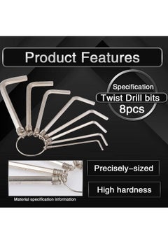 Y&D Torx Hex Key Allen Star Short Arm Wrench Keys Security End Holes Set of 8 Pieces for Home Maintenance DIY  - Image 2