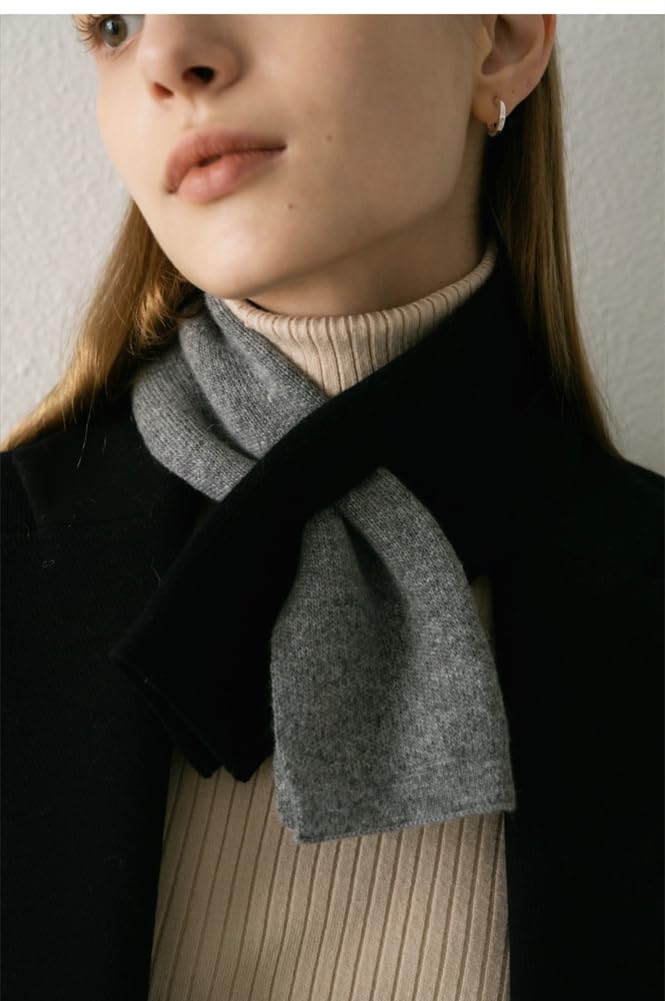 Jusavie Cashmere Scarf for Women Soft Knitted Wool Scarfs Warm Scarves Neck Warmer Scarf for Fall Winter Coat Dress 2025 - Image 4