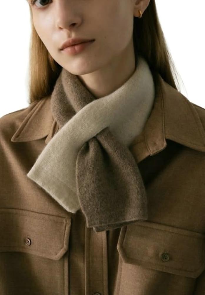 Jusavie Cashmere Scarf for Women Soft Knitted Wool Scarfs Warm Scarves Neck Warmer Scarf for Fall Winter Coat Dress 2025 - Image 1