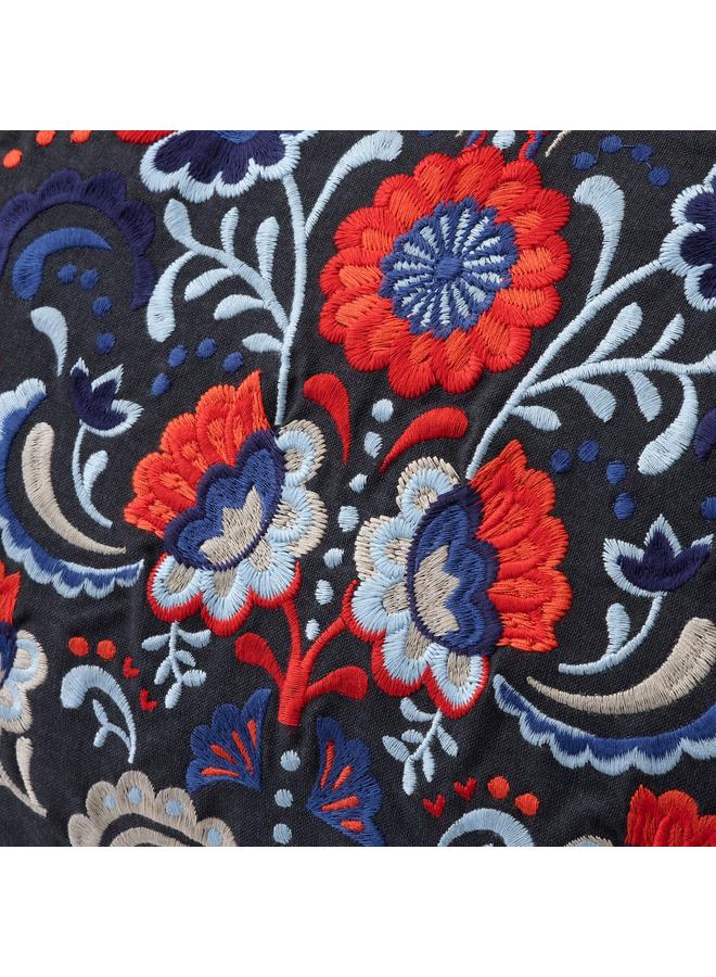 زبون وسادة، رمادي غامق/متعدد الألوان، 40×65 سم - Image 2