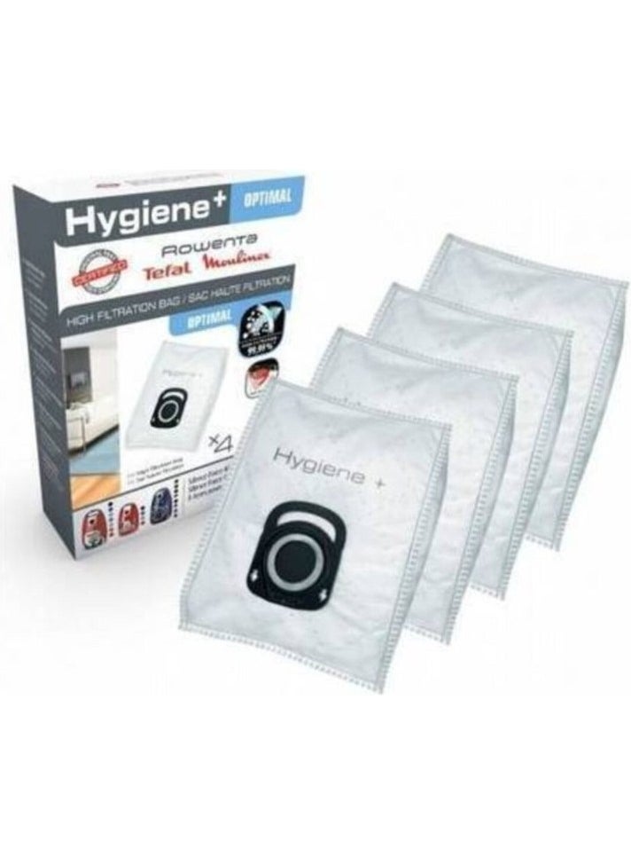 Rowenta RO6883EA x Trem Power Dust Bag 4 Pieces 