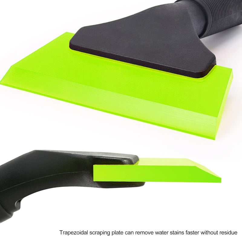 Ehdis Small Squeegee 5 inch Rubber Window Tint Windshield Scraper for Car,Glass, Mirror, Shower, Door,Bathroom Cleaning (Green) - Image 4