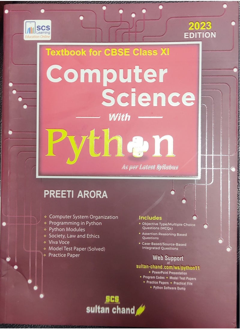 null - Computer Science with Python: Textbook for CBSE Class 11 (2023-24 Examination) - Image 1