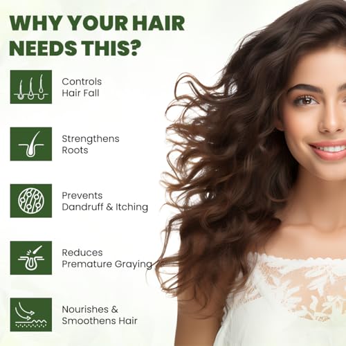 Tansukh Bhringraj Plus Hair Shampoo - Pack of 2 (200ml Each) Bringha Supports in Hair Growth & Scalp Health | Helps in Reducing Hair Fall & Nourishes Hair Roots - Image 2