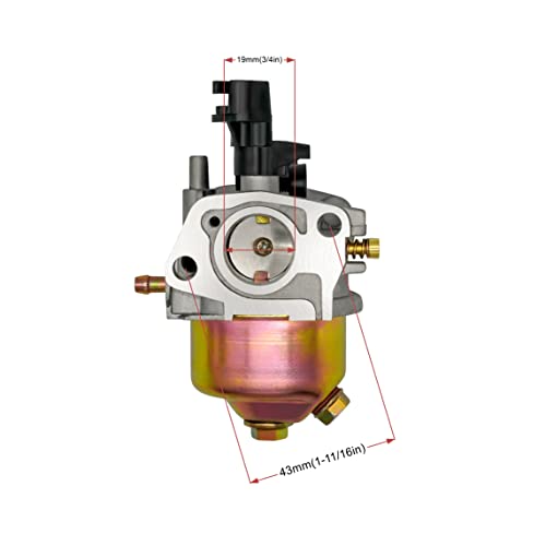 Strongthium 196cc 212cc 224cc Generator Carburetor for Honda Champion Predator 3500 4000 4375 Generac 3250 3300 3600 Wen Westinghouse Firman Duromax Chicago Pulsar Ryobi etc. - Image 2