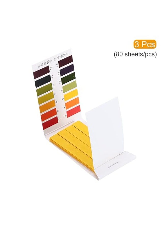 3 pack pH Test Paper,pH 1-14 Litmus Paper for Soil,Pet Food ＆ Diet pH Test,Paper Litmus Test Paper,Acid Alkaline Paper Kit for Testing Soil,pH Extensive Test Paper for Water Soil - Image 4