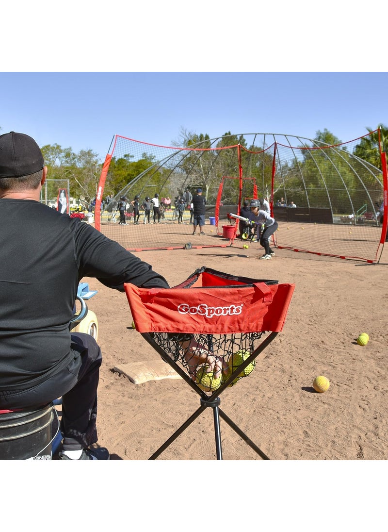 GoSports GoSports Baseball  Softball Ball Caddy with Carrying Bag  - Image 4