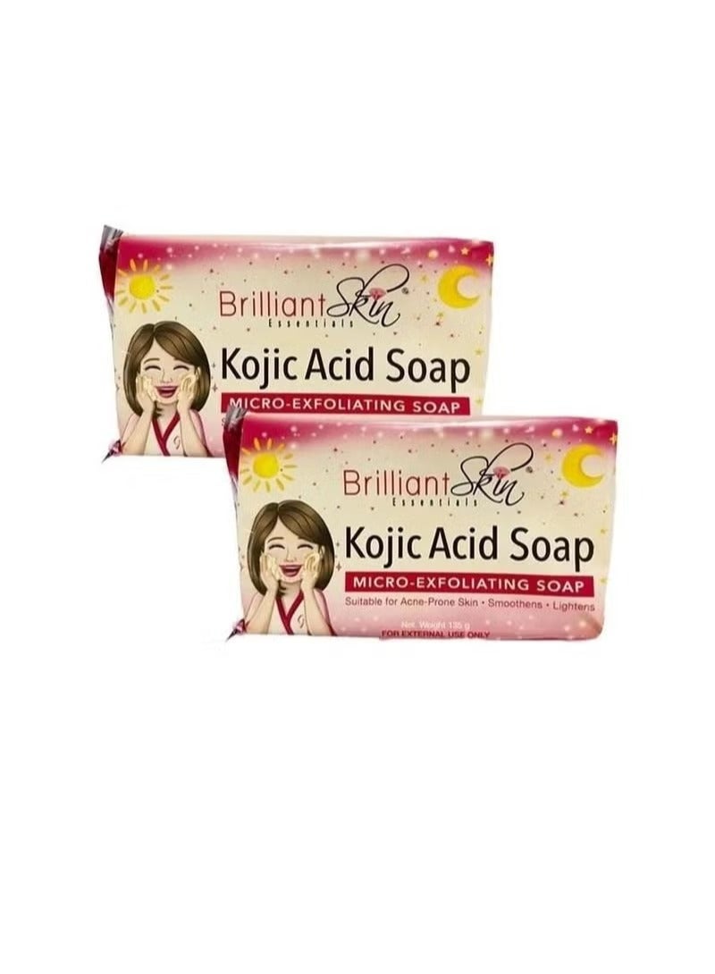 2-Piece Kojic Acid Micro-Exfoliating Soap 2 X 135grams