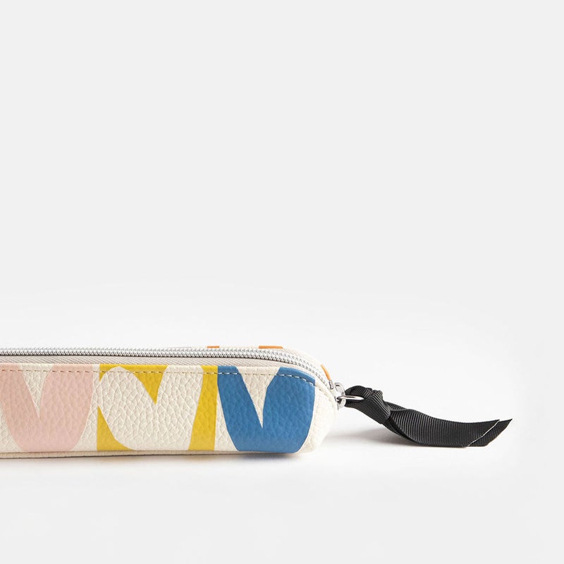 Caroline Gardner- Pencil Case- Multi Checkmate