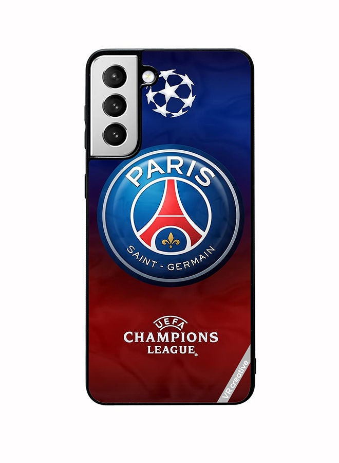 VR CREATIVE Protective Case Cover For Samsung Galaxy S22 Plus 5G Uefa Champion League Design Multicolour - Image 1