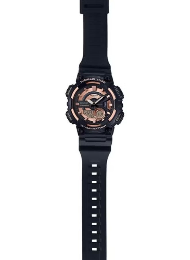 CASIO Analog-Digital Men Watch - AEQ-110W-1A3VDF - Image 2