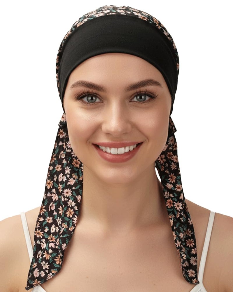 FADACHY Chemo Headwear for Women, Soft Cancer Head Scarf, Head Wraps Turban for Cancer Patients & Hair Loss - Image 2