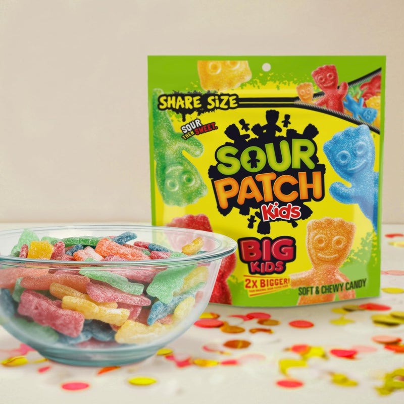 Sour Patch Kids حلوى SOUR PATCH KIDS للأطفال الكبار، ناعمة ومطاطية، حجم المشاركة - Image 4