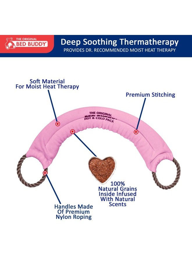 careX Bed Buddy Aromatherapy Heat Pad And Cooling Neck Wrap - Microwave Heating Pad For Sore Muscles - Cold Wrap Pack For Aches And Pain, Lavender Scent - Image 3