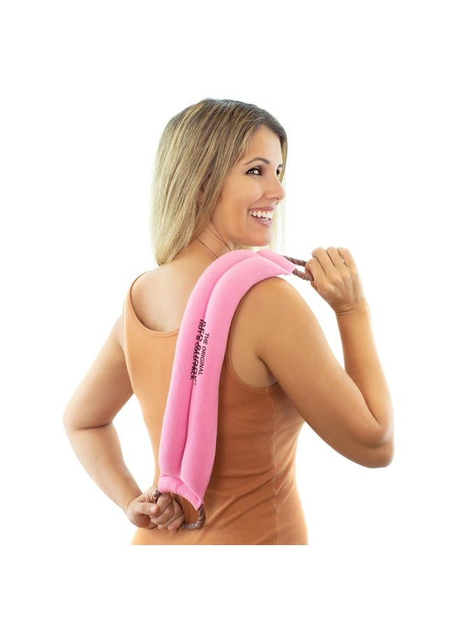 careX Bed Buddy Aromatherapy Heat Pad And Cooling Neck Wrap - Microwave Heating Pad For Sore Muscles - Cold Wrap Pack For Aches And Pain, Lavender Scent - Image 1