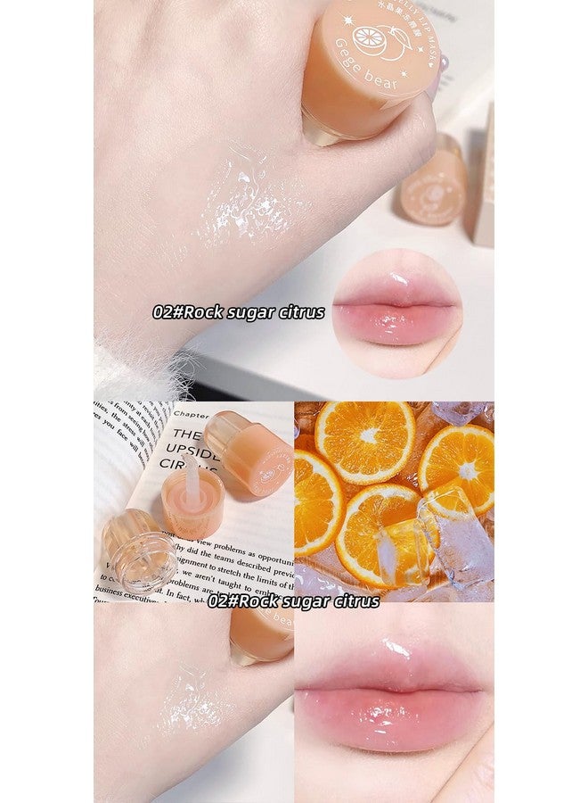Gege Bear Crystal Jelly Lip Mask | Hydrating Overnight Lip Treatment | Moisturizing Lip Repair Balm | Nourishing Lip Sleeping Mask | Soft & Smooth Lip Care | Non-Sticky Jelly Texture | Deep Moisture & Lip Plumping Mask | Repair Dry, Chapped Lips | Korean Beauty Lip Mask for Soft, Supple Lips for women |7g (#1, 7g) - Image 3