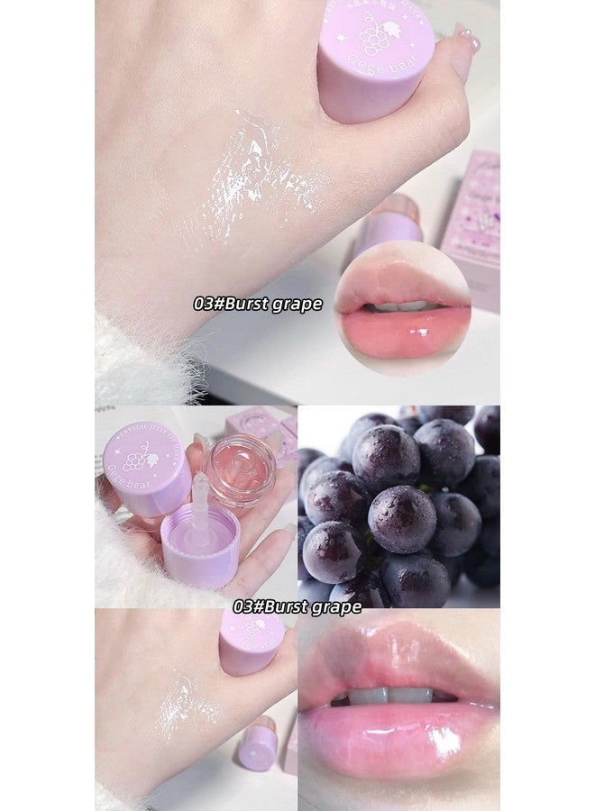 Gege Bear Crystal Jelly Lip Mask | Hydrating Overnight Lip Treatment | Moisturizing Lip Repair Balm | Nourishing Lip Sleeping Mask | Soft & Smooth Lip Care | Non-Sticky Jelly Texture | Deep Moisture & Lip Plumping Mask | Repair Dry, Chapped Lips | Korean Beauty Lip Mask for Soft, Supple Lips for women |7g (#1, 7g) - Image 4