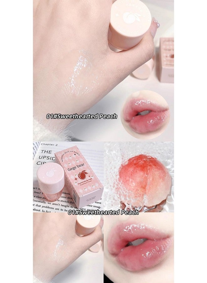 Gege Bear Crystal Jelly Lip Mask | Hydrating Overnight Lip Treatment | Moisturizing Lip Repair Balm | Nourishing Lip Sleeping Mask | Soft & Smooth Lip Care | Non-Sticky Jelly Texture | Deep Moisture & Lip Plumping Mask | Repair Dry, Chapped Lips | Korean Beauty Lip Mask for Soft, Supple Lips for women |7g (#1, 7g) - Image 2