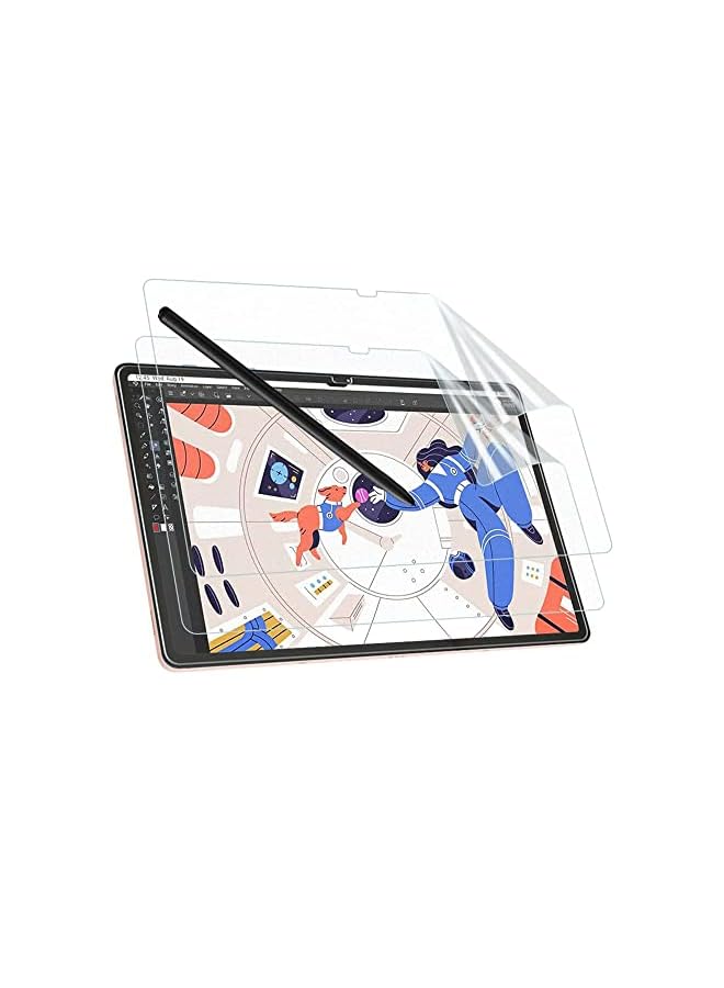 erorex (2PCS) Galaxy Tab S8 + Plus Screen Protector Compatible with Samsung Galaxy Tab S8 Plus Screen Protector, Paperlike Write Like Paper Screen Protective, Bubble Free PET  - Image 2