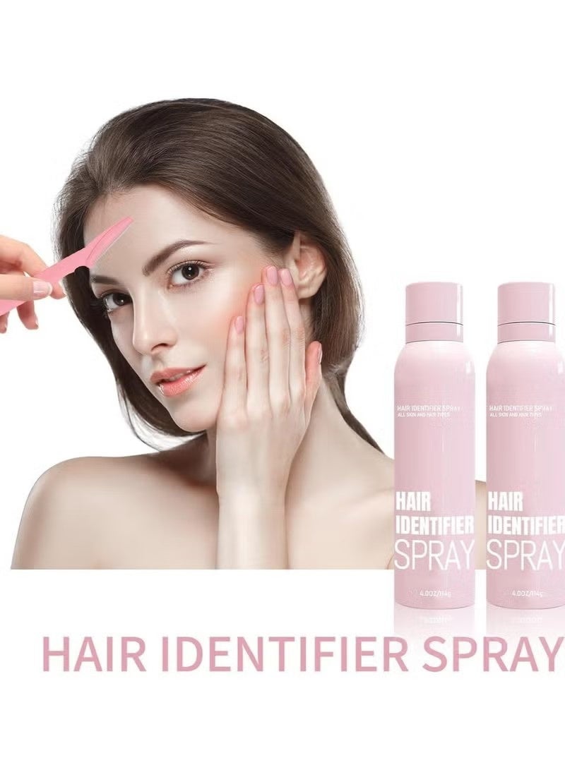 Jaysuing Hair Identifier Spray for Dermaplaning & Face Shaving, Visible Fine Hair, Gentle for All Skin Types - Image 3