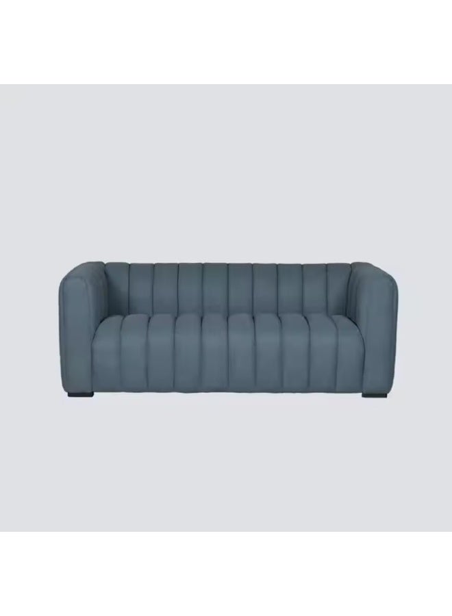Poppins Home Fashionable Pumpkin Sofa â€“ Comfortable One-Piece Fabric Couch for Contemporary Interiors (Sea Green)  - Image 1