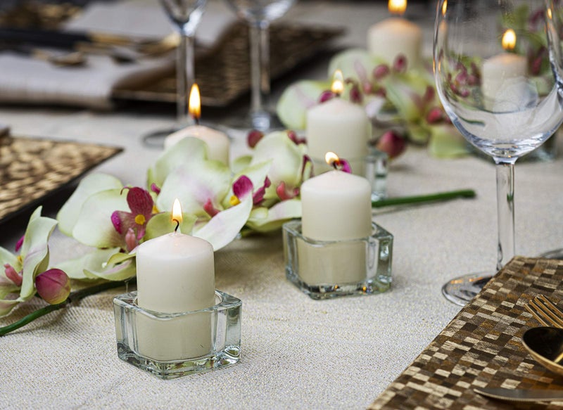 BOLSIUS شموع بولسيوس العمودية بلون العاج - مجموعة 20 قطعة بحجم 2x4 بوصة - شموع عشاء نظيفة تحترق بدون دخان وبدون قطرات لمدة 20 ساعة - جودة أوروبية ممتازة - خالية من زيت النخيل - 0% دهون حيوانية - شموع للحفلات - Image 3