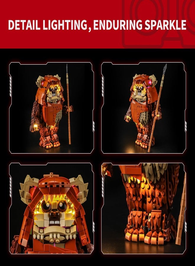 BRIKSMAX 2.0 Light Kit Compatible with Lego Star Wars Wicket The Ewok 75430 Building Sets- LED Lighting Kits (Accessories Only), Cable-Hiding Tech for Display, Gifts & Collectors - Image 3