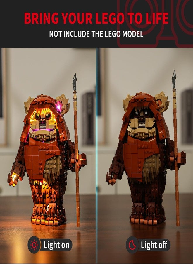 BRIKSMAX 2.0 Light Kit Compatible with Lego Star Wars Wicket The Ewok 75430 Building Sets- LED Lighting Kits (Accessories Only), Cable-Hiding Tech for Display, Gifts & Collectors - Image 2