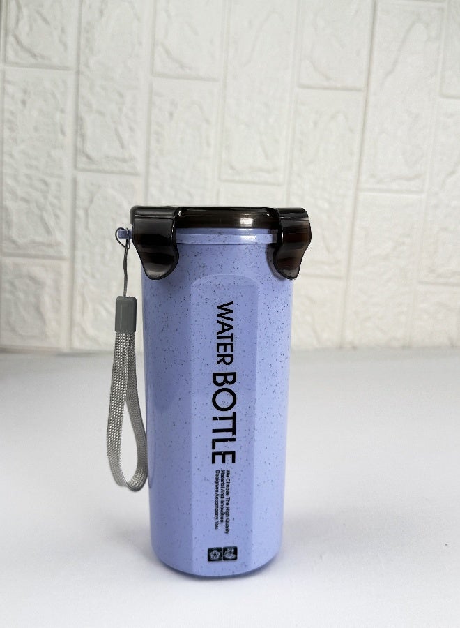 توشيونيكس طقم صندوق غداء سعة 1.2 لتر مع كوب زجاجة ماء سعة 500 مل - صندوق وجبات بينتو بثلاثة أقسام، وملعقة وكوب - آمن للاستخدام في الفريزر، مانع للتسرب ومحكم الإغلاق مع ثلاثة أقسام، خالٍ من مادة BPA، خفيف الوزن، متين وقابل لإعادة التدوير، مناسب للكبار والصغار - للمنزل، المكتب، المدرسة، الحضانة، السفر - 19×13×5 سم - Image 3