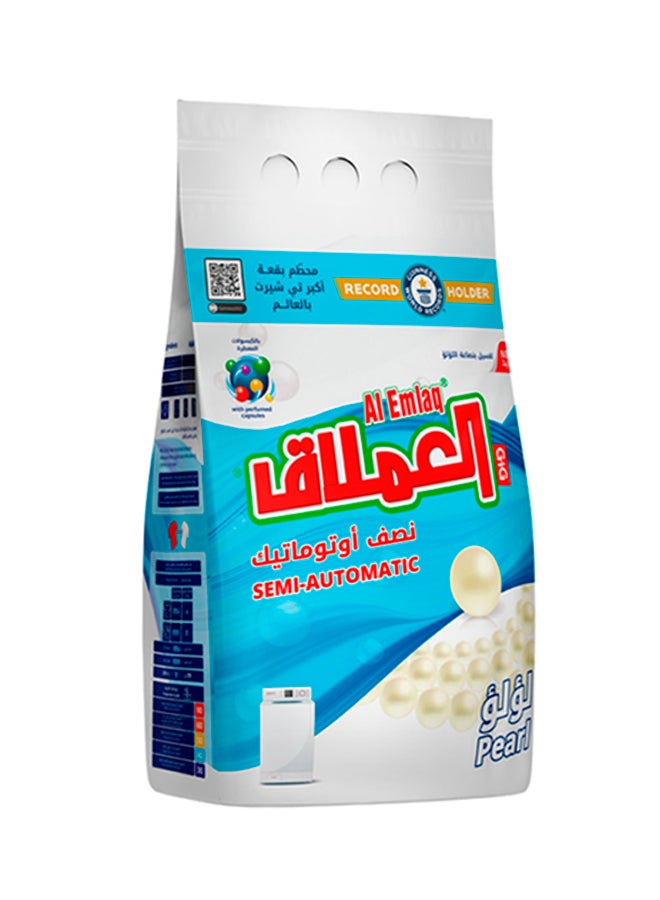 Al Emlaq Powder Detergent Semi Automatic Pearl 3kg - Image 2