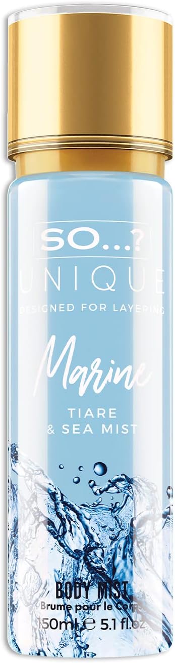 So..? So Unique Womens White Blossom Body Mist Fragrance Spray 150ml - Image 1