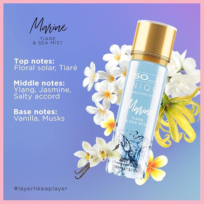 So..? So Unique Womens White Blossom Body Mist Fragrance Spray 150ml - Image 2