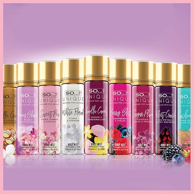 So..? So Unique Womens White Blossom Body Mist Fragrance Spray 150ml - Image 5