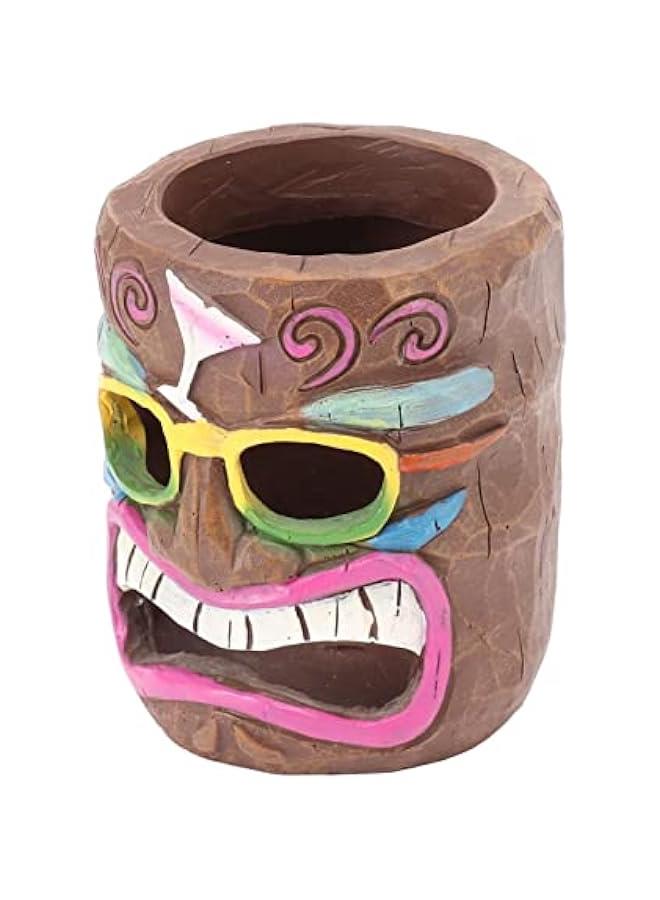 Grimace Ashtray, Unique Face Pattern, Large Capacity, High Grade Material, present for Candlestick, Pen Holder, or Makeup Brush (Type C) - Image 1
