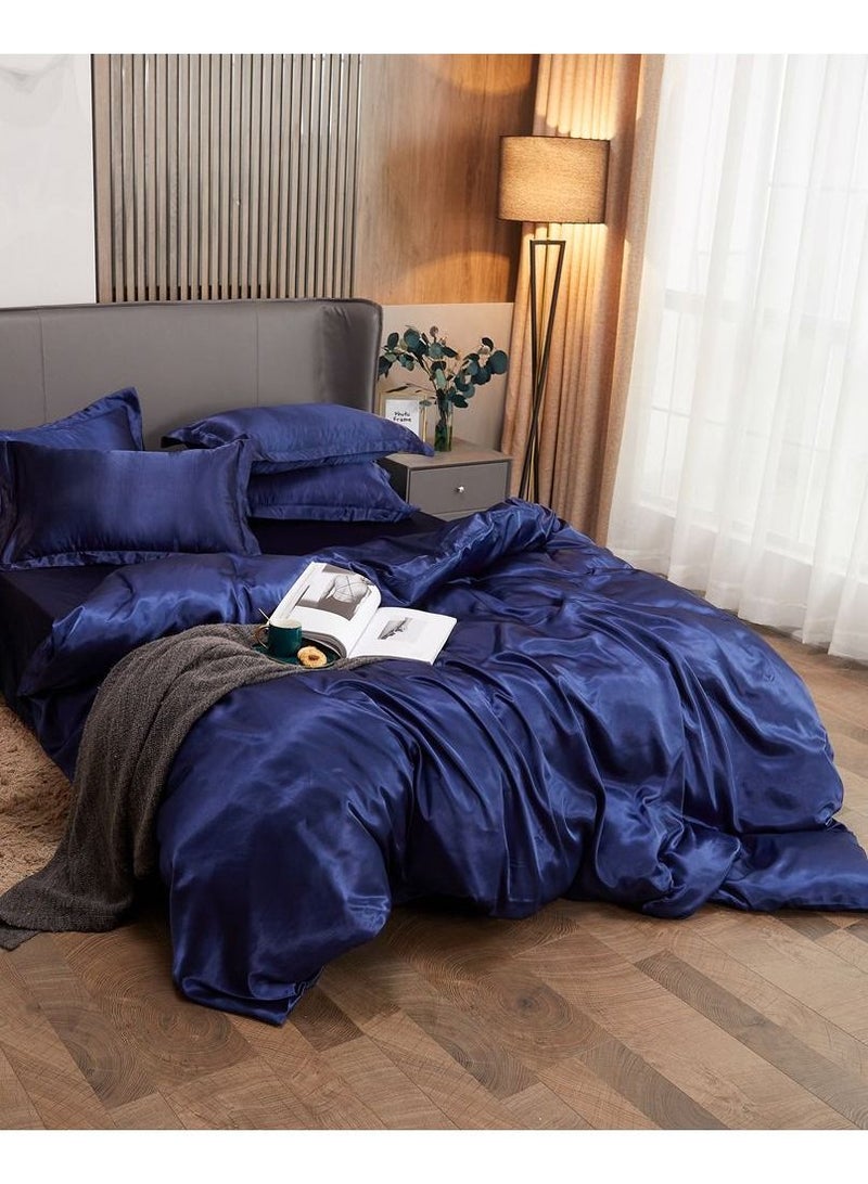 Sharpdo مجموعة ملاءات السرير الحريرية - Image 3