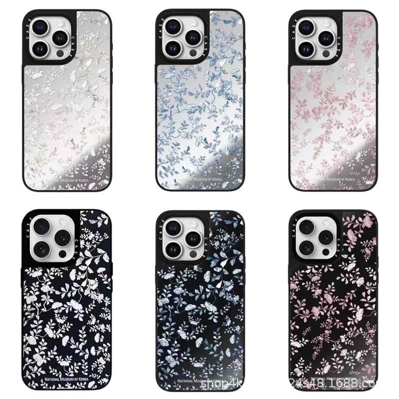 Protective Case | Shockproof Cover for iPhone 16 / 16 Plus / 16 Pro / 16 Pro Max | Mirror Surface | White | Acrylic - Image 2