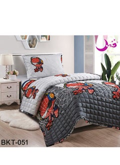Moon 3 Piece Summer Childrens Quilt Set Microfiber 210x160 cm  - Image 1